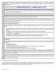 Instructions for Form VD-037 Application for Motorboat Registration - Vermont, Page 3
