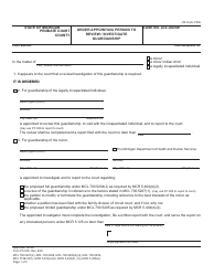 Form PC635 Order Appointing Person to Review/Investigate Guardianship - Michigan