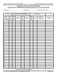 Form CCP2145 Calworks Child Care Reimbursement Report - California, Page 3