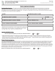 Form DOT LAPG25-U ATP Application Form - California, Page 3