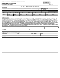 Form DOT LAPM5-A Local Agency Invoice - California, Page 2