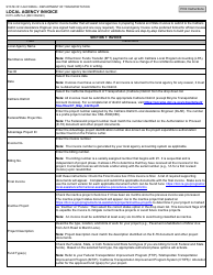 Form DOT LAPM5-A Local Agency Invoice - California, Page 5