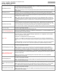 Form DOT LAPM5-A Local Agency Invoice - California, Page 7