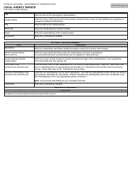 Form DOT LAPM5-A Local Agency Invoice - California, Page 9