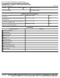Form DOT LAPM9-J Dla Disadvantaged Business Enterprise Commercially Useful Function Evaluation - California, Page 4