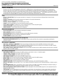 Form DOT LAPM9-J Dla Disadvantaged Business Enterprise Commercially Useful Function Evaluation - California, Page 5