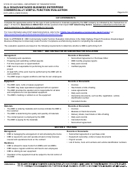 Form DOT LAPM9-J Dla Disadvantaged Business Enterprise Commercially Useful Function Evaluation - California, Page 6