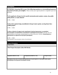 Consolidation Feasibility Study Grant Application - Washington, Page 13