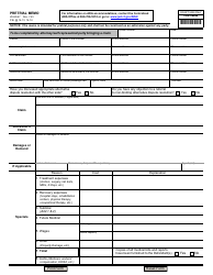 Document preview: Form JD-ES-47 Pretrial Memo - Connecticut