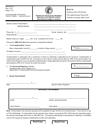 Document preview: Form AOC-SJ-21 Voucher for Services as Kentucky Supreme Court Special Justice (Non Retired Judge or Justice) - Kentucky