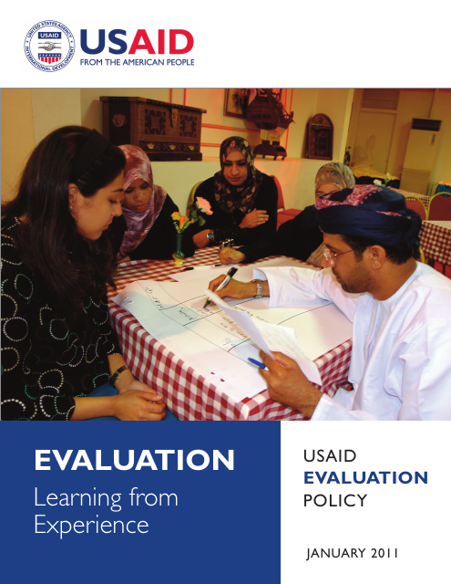 Usaid Evaluation Policy Download Pdf