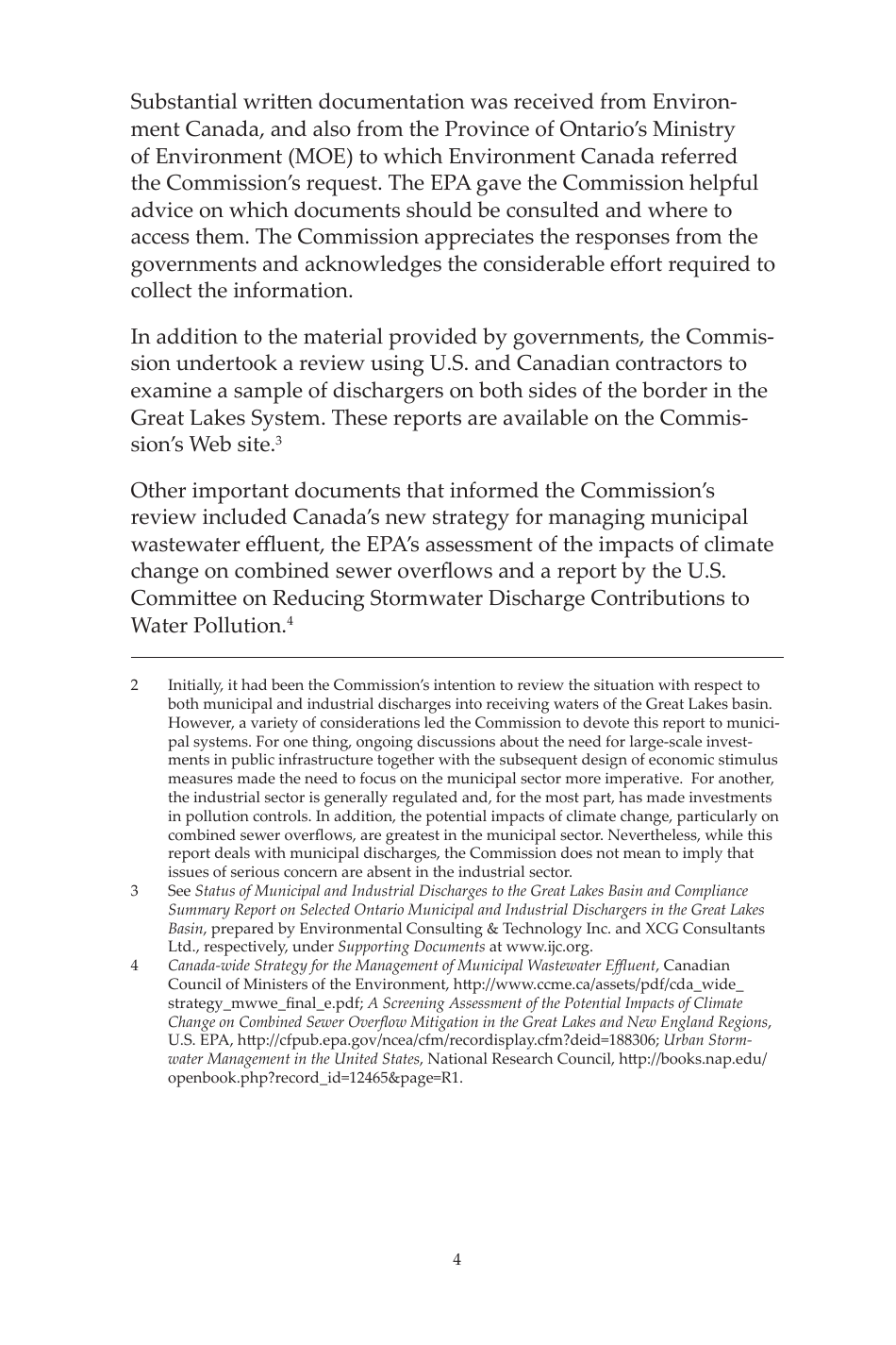 14th Biennial Report on Great Lakes Water Quality - International Joint Commission United States and Canada, Page 11