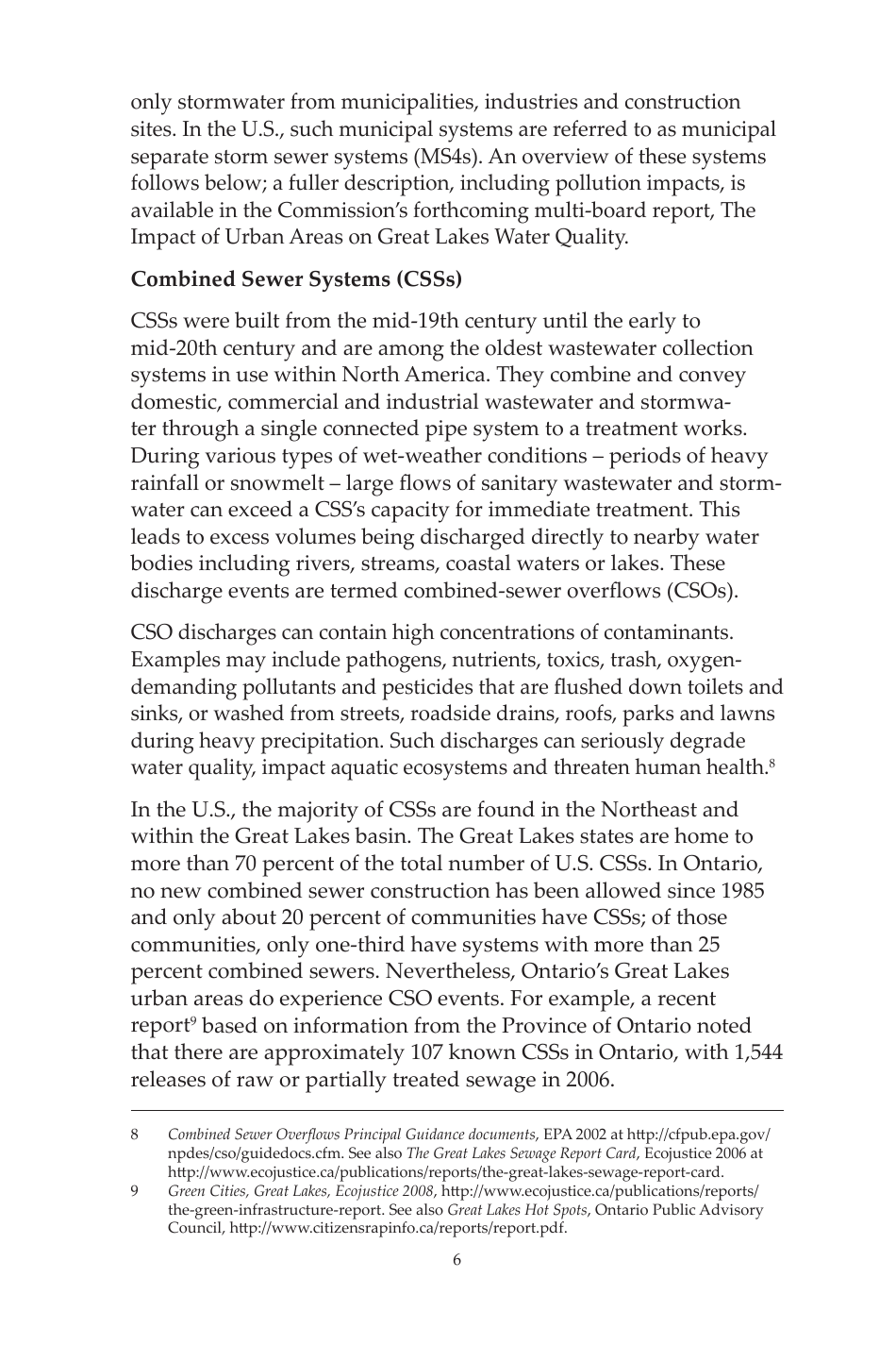 14th Biennial Report on Great Lakes Water Quality - International Joint Commission United States and Canada, Page 13