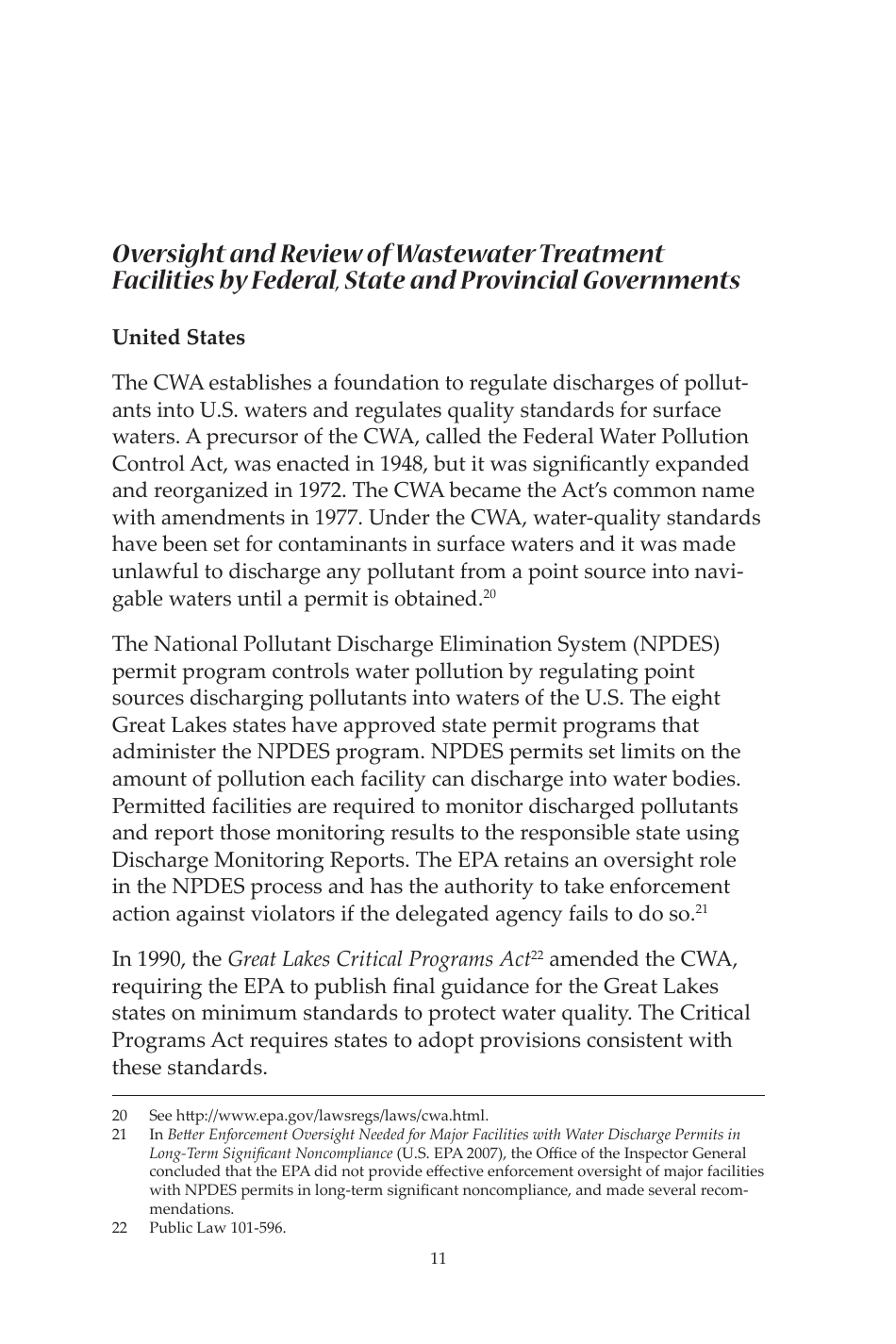 14th Biennial Report on Great Lakes Water Quality - International Joint Commission United States and Canada, Page 18