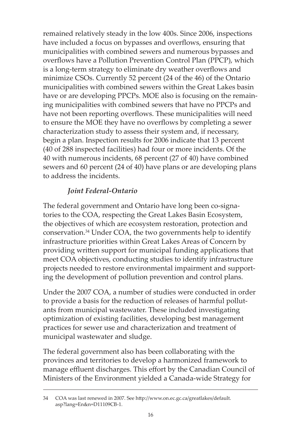 14th Biennial Report on Great Lakes Water Quality - International Joint Commission United States and Canada, Page 23