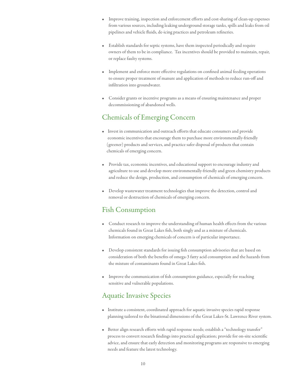 15th Biennial Report on Great Lakes Water Quality - International Joint Commission United States and Canada, Page 14