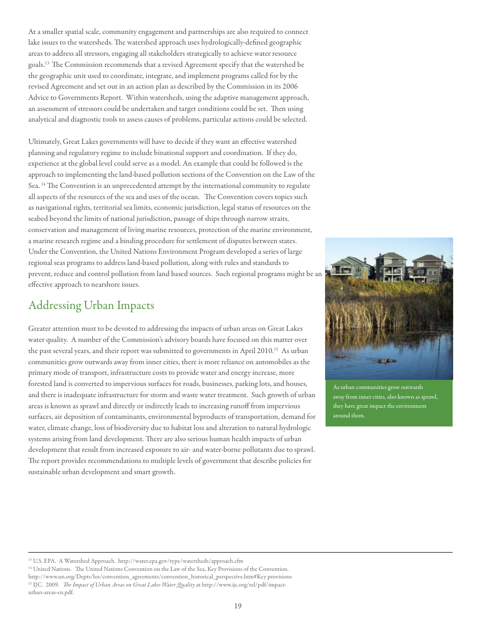 15th Biennial Report on Great Lakes Water Quality - International Joint Commission United States and Canada, Page 23