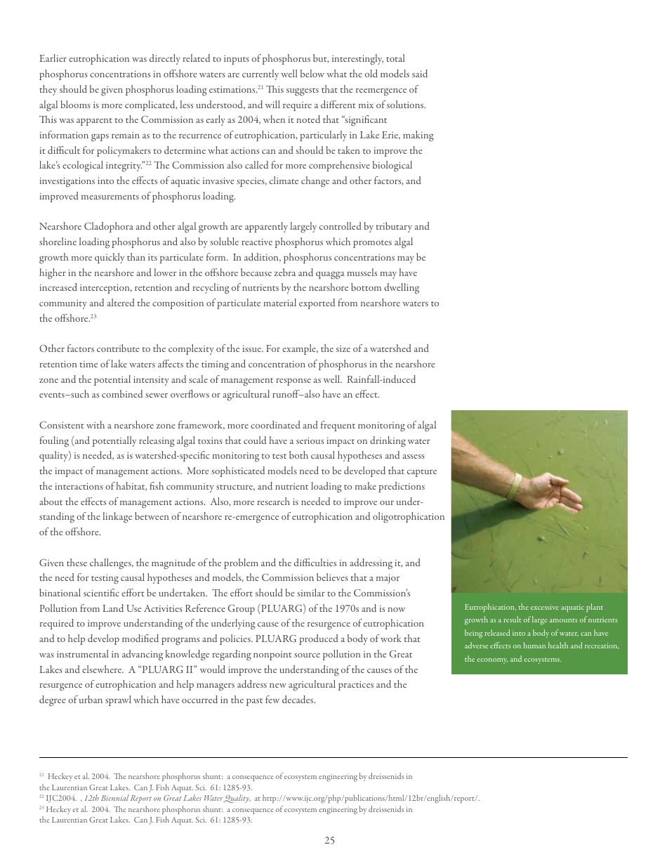 15th Biennial Report on Great Lakes Water Quality - International Joint Commission United States and Canada, Page 29