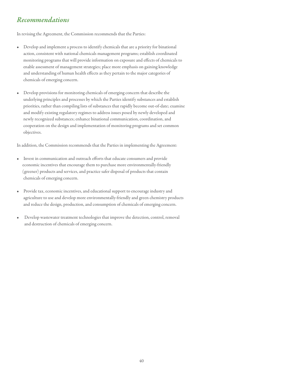 15th Biennial Report on Great Lakes Water Quality - International Joint Commission United States and Canada, Page 44