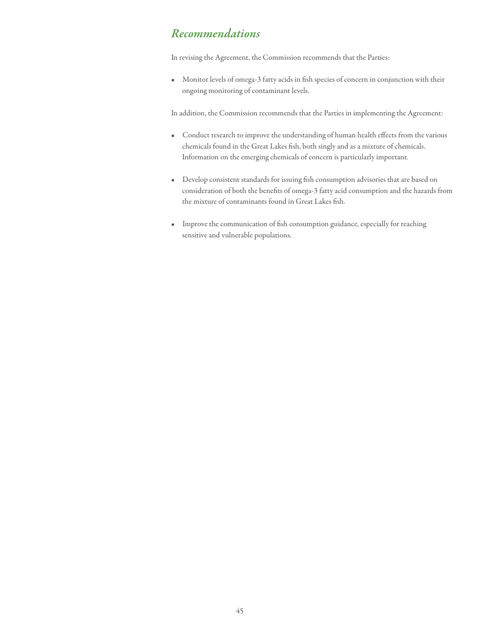 15th Biennial Report on Great Lakes Water Quality - International Joint Commission United States and Canada, Page 49