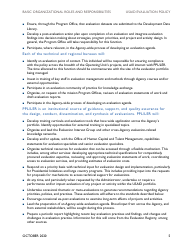 Usaid Evaluation Policy, Page 10