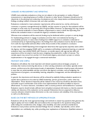 Usaid Evaluation Policy, Page 13