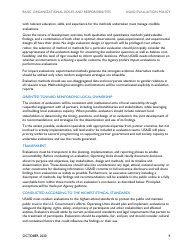 Usaid Evaluation Policy, Page 14