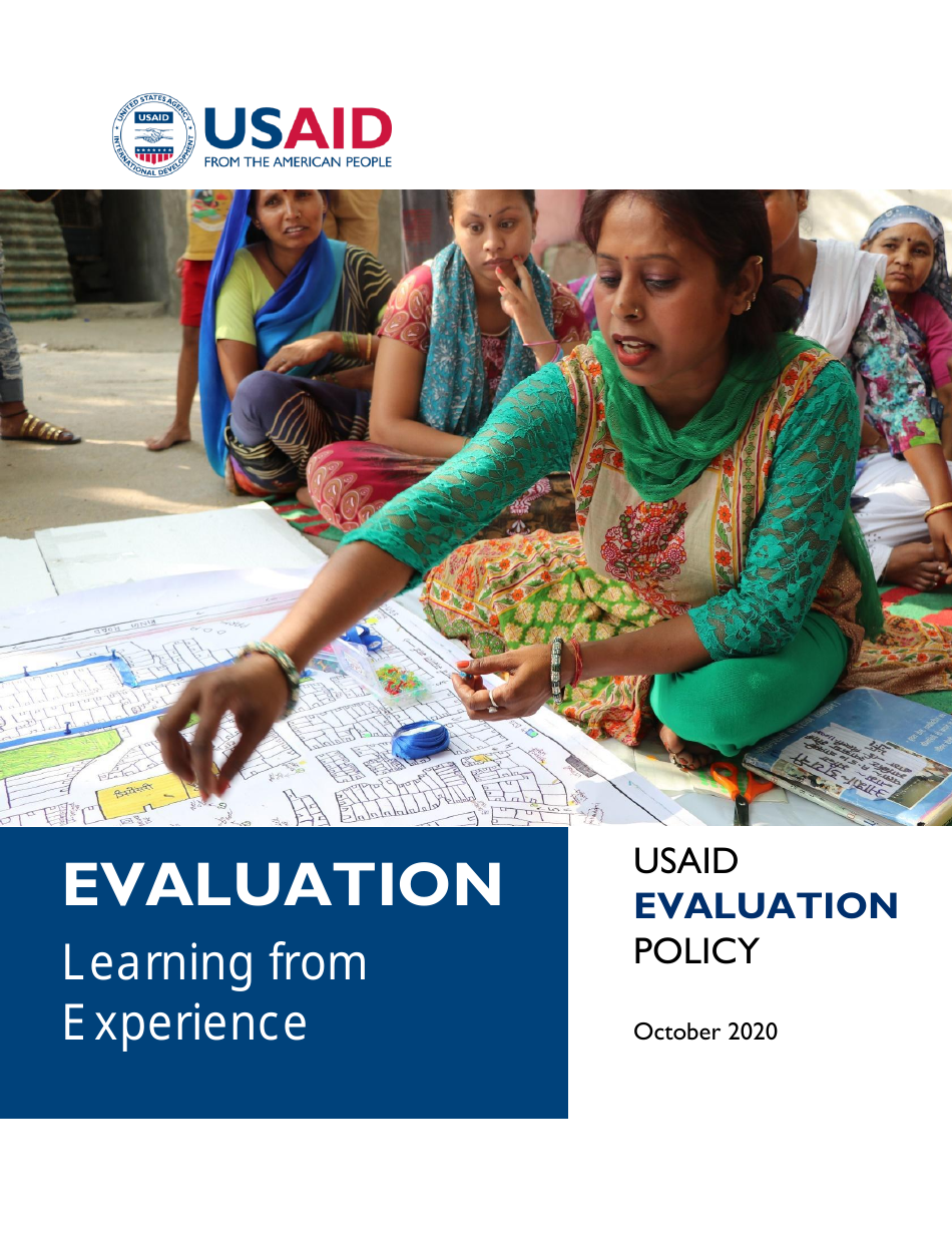 Usaid Evaluation Policy, Page 1