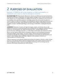 Usaid Evaluation Policy, Page 8