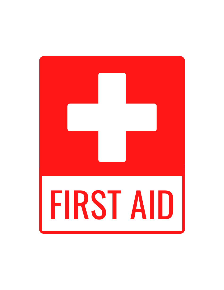 First Aid Sign Template Download - First Aid Sign Template Print Big 