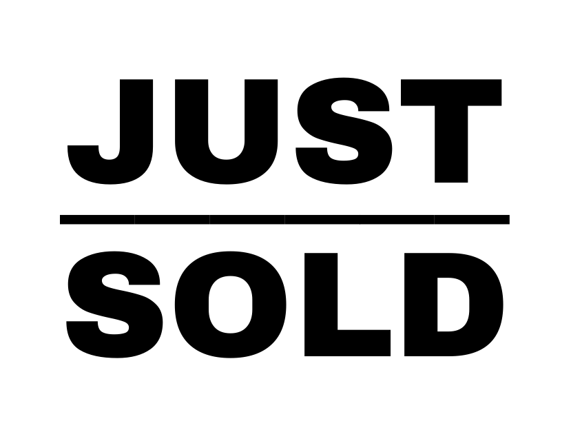 For Sale Sign Template - Just Sold