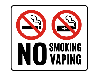 Document preview: No Smoking Sign Template - Smoking, Vaping