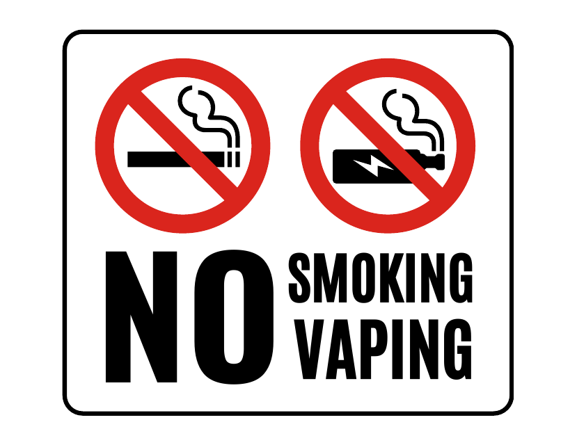 No Smoking Sign Template - Smoking, Vaping