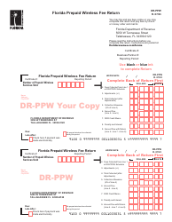 Document preview: Form DR-PPW Florida Prepaid Wireless Fee Return - Florida