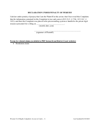 Prisoner Civil Rights Complaint: Access to Courts - Montana, Page 8