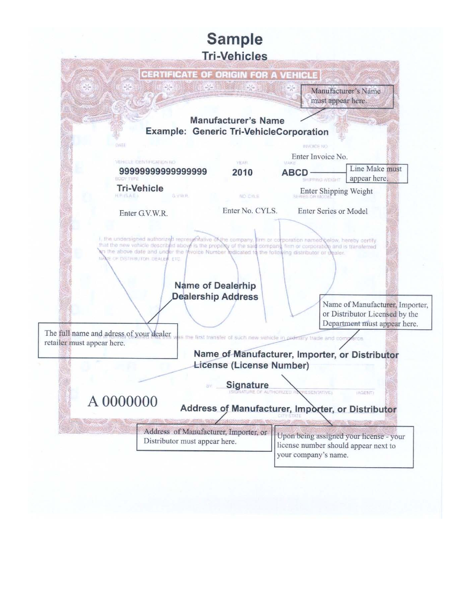 Form HSMV84256 Application for a License as a Motor Vehicle or Recreational Vehicle Manufacturer, Importer, or Distributor or a Mobile Home Manufacturer - Florida, Page 21