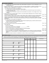 Form MO375-0892 Application for Navigator License - Missouri, Page 2