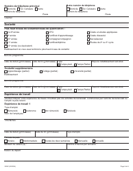 Forme 3034F Competences+ Ontario Inscription Du Participant - Ontario, Canada (French), Page 2