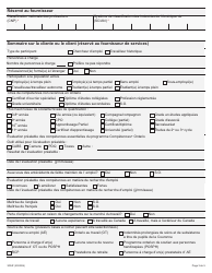 Forme 3034F Competences+ Ontario Inscription Du Participant - Ontario, Canada (French), Page 3