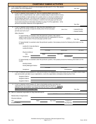 Form 201-R Charitable Gaming Permit Application (Renewal Applicant Only) - Virginia, Page 10