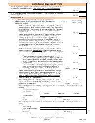 Form 201-R Charitable Gaming Permit Application (Renewal Applicant Only) - Virginia, Page 4