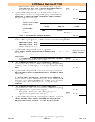 Form 201-R Charitable Gaming Permit Application (Renewal Applicant Only) - Virginia, Page 9