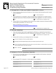 Mercury Certification for Scrap Recycling Facilities - Massachusetts, Page 3