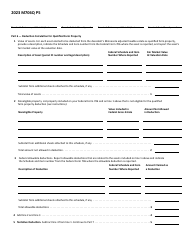 Form M706Q Election to Claim the Qualified Small Business and Farm Property Deduction - Draft - Minnesota, Page 5
