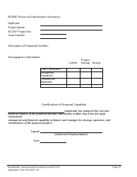 ADEM Form 543 Brownfields Cleanup State Revolving Fund Application Form - Alabama, Page 19