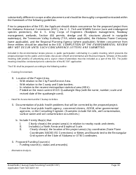 ADEM Form 543 Brownfields Cleanup State Revolving Fund Application Form - Alabama, Page 26
