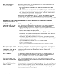 DSHS Form 03-387 Dshs Notice of Privacy Practices for Client Medical Information - Washington (Trukese), Page 2