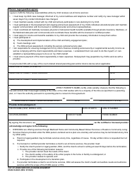 DSHS Form 09-004C Out-Of-Home Services Acknowledgement - Washington, Page 2