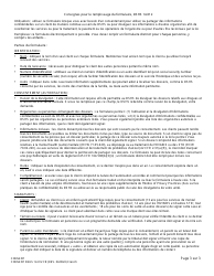 DSHS Form 14-012 Consent - Washington (French), Page 3
