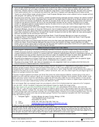 DSHS Form 14-113 Your Cash and Food Assistance Rights and Responsibilities - Washington (Trukese), Page 2